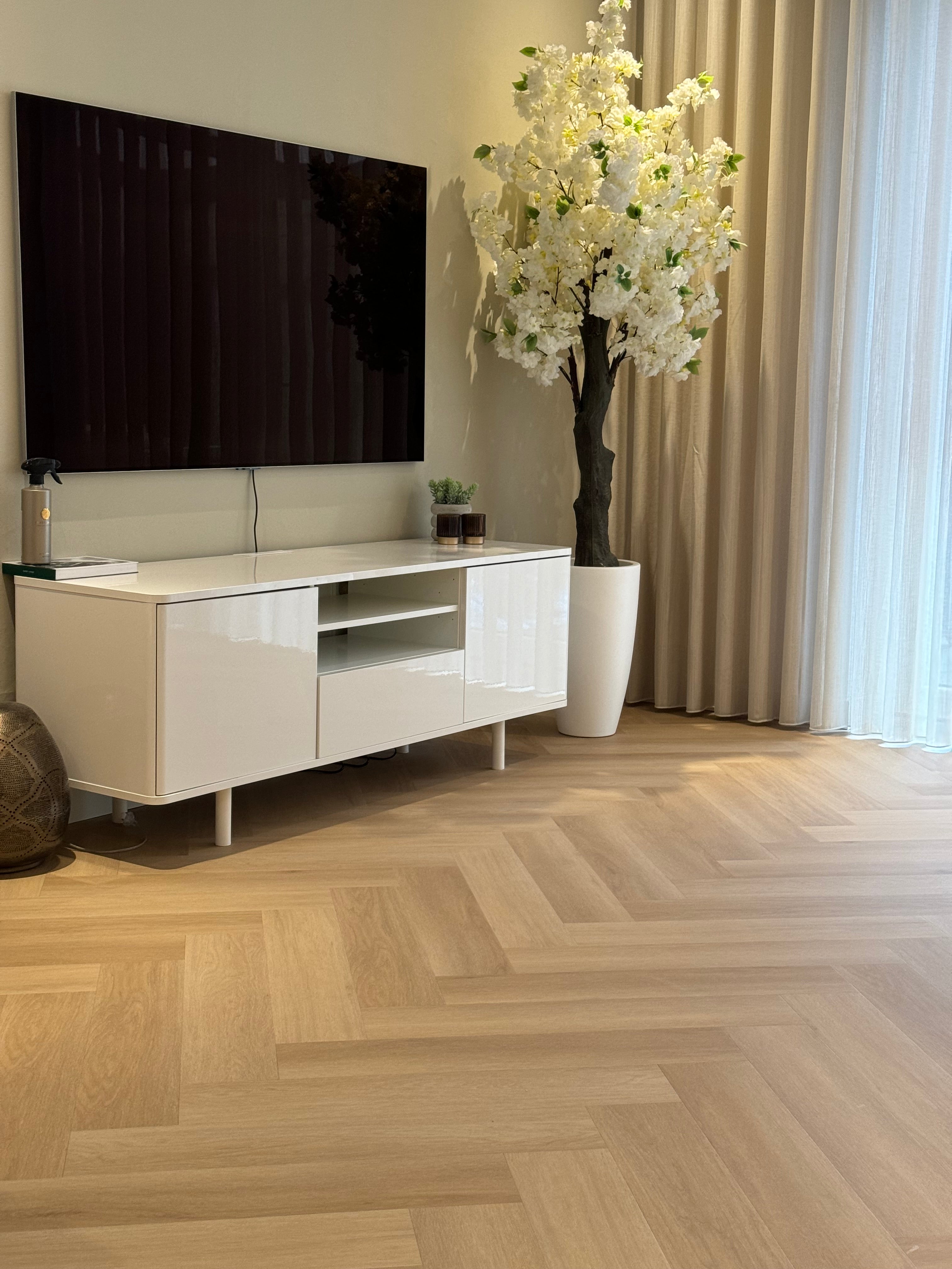 Amber Velvet Eiken PVC Visgraat XL