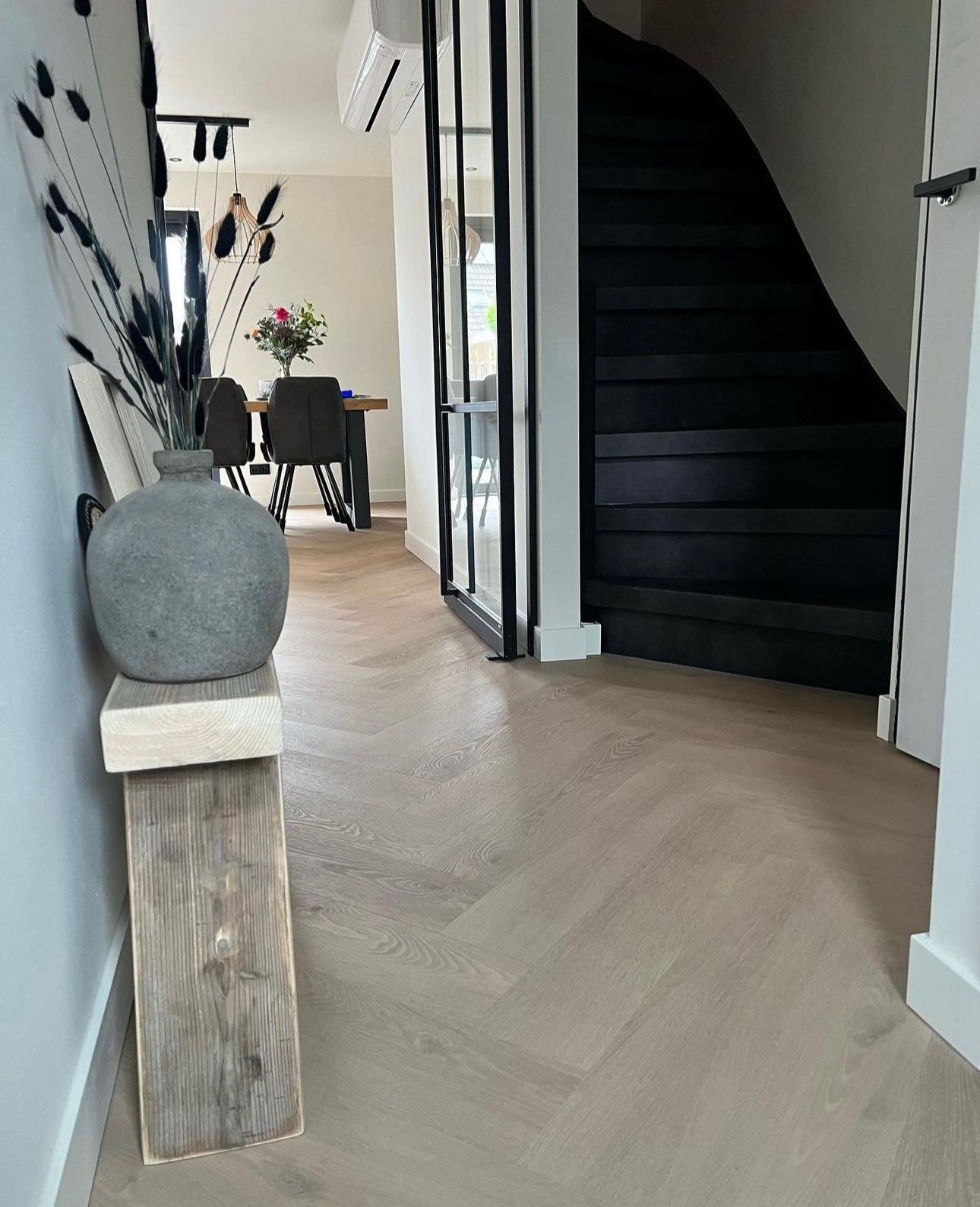 Celina Pluto Eiken Klik PVC Visgraat