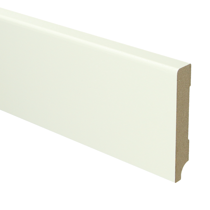 MDF Moderne Plint Voorgelakt 9010